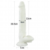 Светящийся в темноте фаллос на присоске Lumino Play Dildo 27 см, Ø 4 см